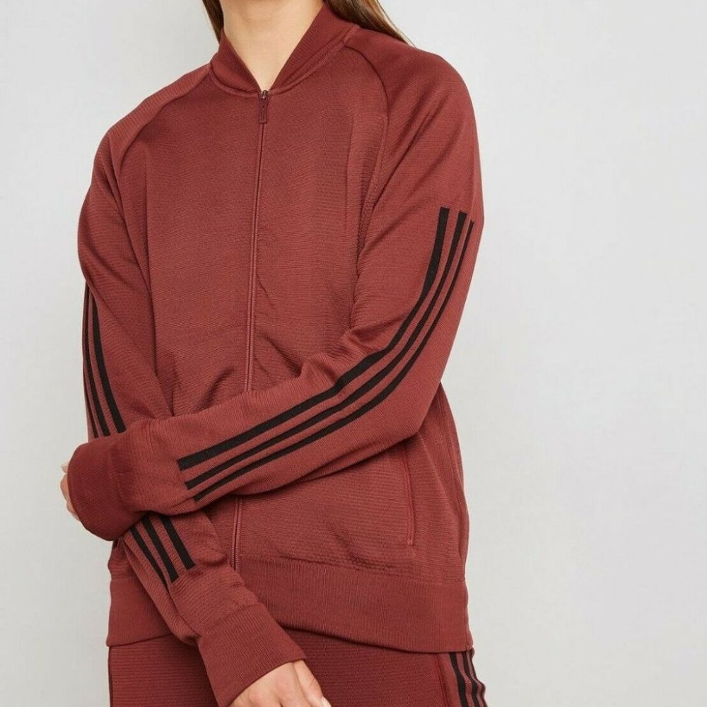 ADIDAS CZ2942 ID Bomber Knit Track JACKET Relaxed